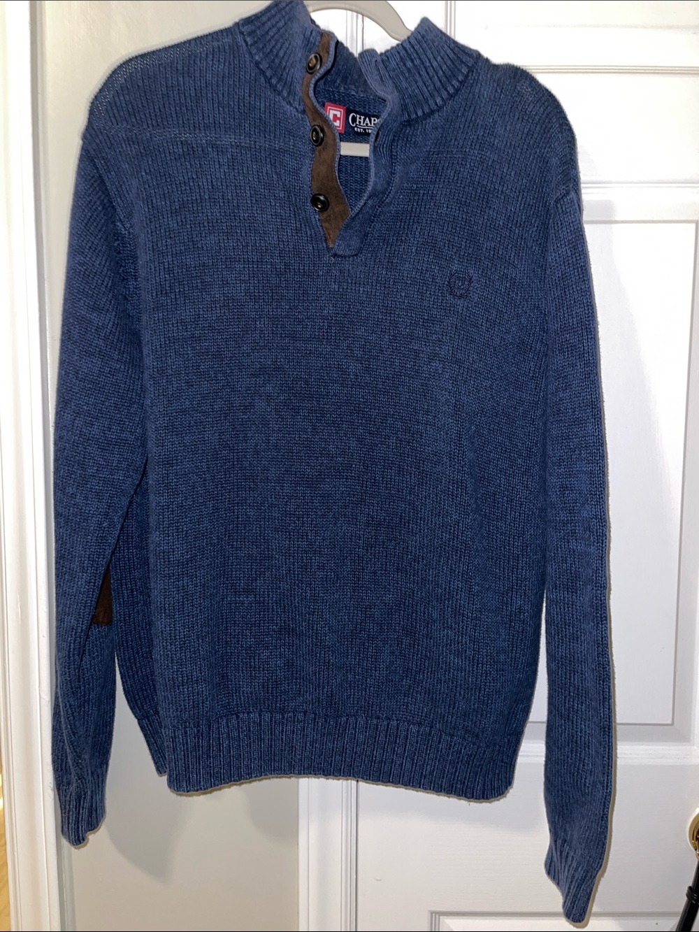 Chaps 100% Cotton Sweater size XL